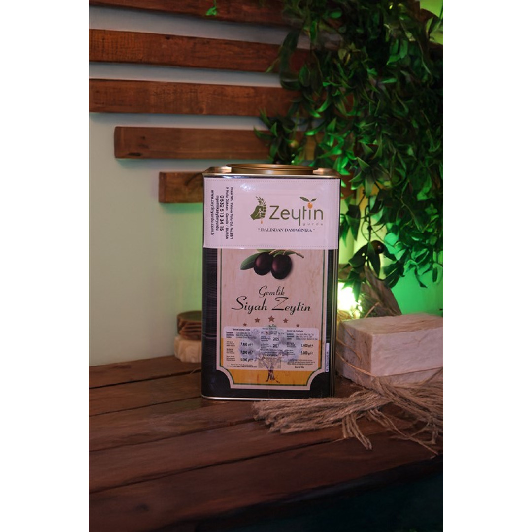 Gemlik Siyah Zeytin Yağlı Sele Özel